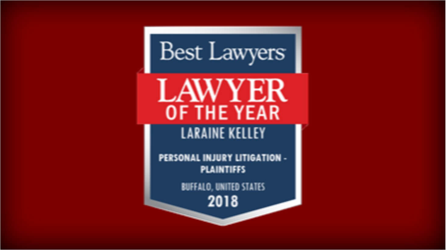 2018 Personal Injury Lawyer of the Year 