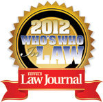 Buffalo Law Journal Who's Who in Law 2012 Badge