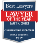 Criminal Defense: White Collar 2019 Best Lawyers Lawyer of the Year Badge for Barry N. Covert