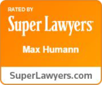 Super Lawyers Badge for Max Humann