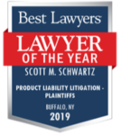 Product Liability Litigation - Plaintiffs 2019 Best Lawyers Lawyer of the Year Badge for Scott M. Schwartz